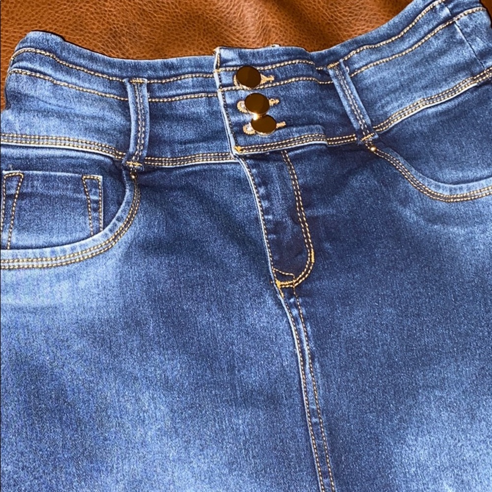 Denim skirt